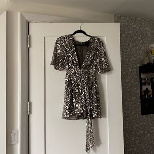 Sequin Romper for NBD with tags - Size 4